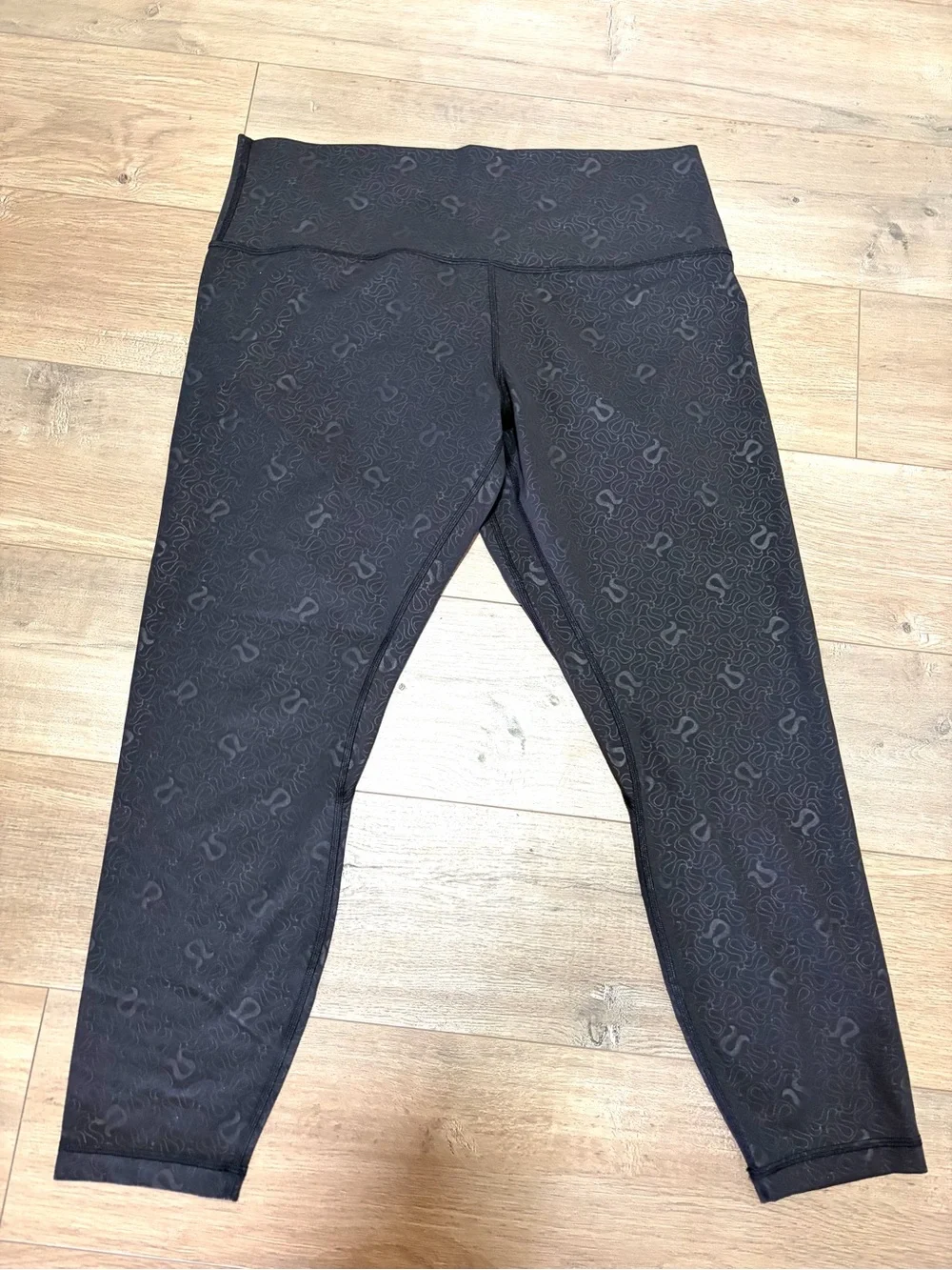 lululemon athletica Black High-Rise 7/8 Leggings